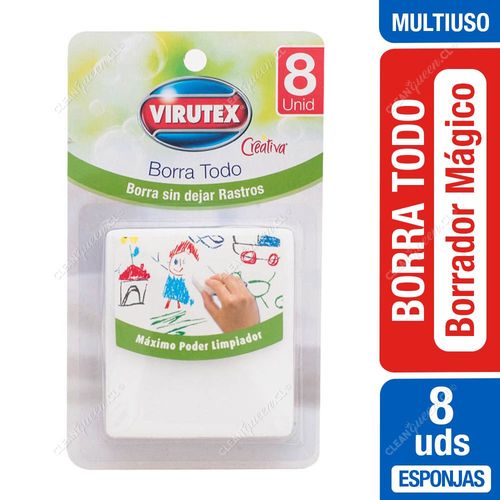 Esponja Borra Todo Virutex 8 Unid