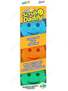 Esponja Scrub Daddy 3 Unid