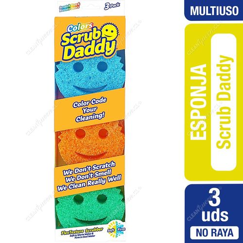 Esponja Scrub Daddy 3 Unid