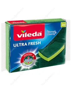 Esponja Ultra Fresh Antibacterial Vileda 2 Unid