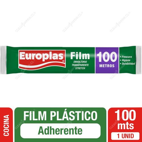 Film Plástico Adherente 100 mts Europlas 1 Unid