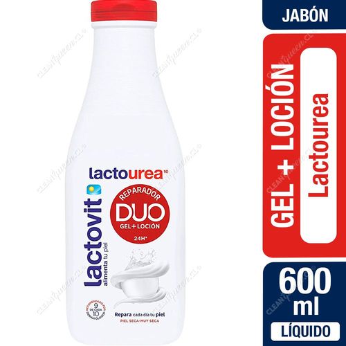 Gel de Ducha Duo Reparador Lactourea Lactovit 600 ml