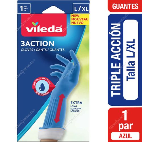 Guantes 3 Action Vileda Talla L/XL