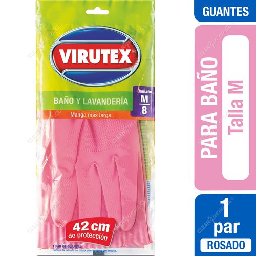 Guantes Especialistas Baño y Lavandería Virutex Talla M