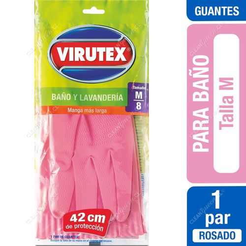 Guantes Especialistas Baño y Lavandería Virutex Talla M