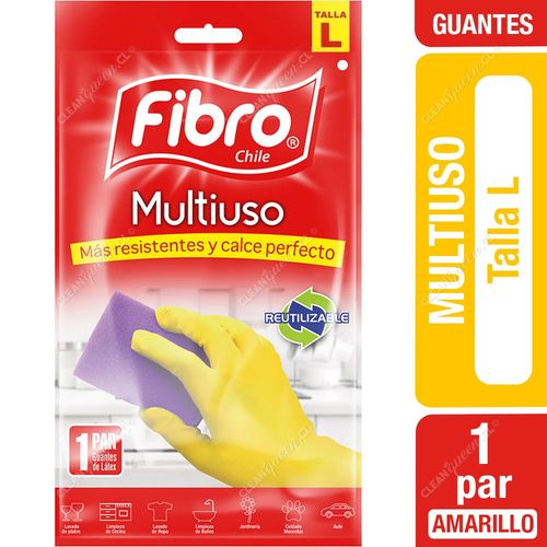 Guantes Multiuso Fibro Talla L