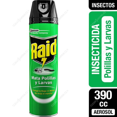 Insecticida Raid Mata Polillas y Larvas 390 cc