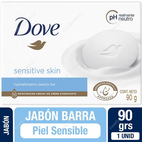 Jabón Barra Dove Sensitive Skin 90 g 1 Unid