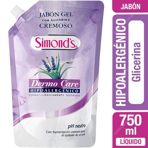 Jabón Líquido Glicerina Simond's Doypack 750 ml