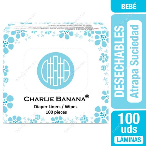 Láminas Desechables Charlie Banana 100 Unid