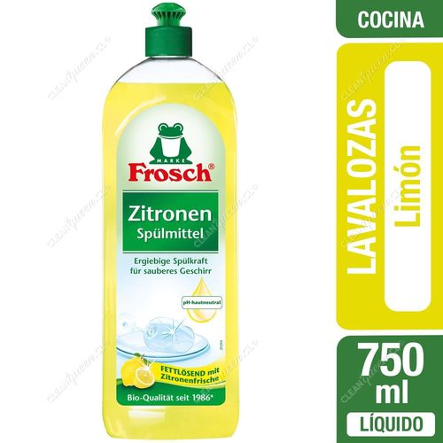 Lavaloza Antigrasa Limón Frosch 750 ml