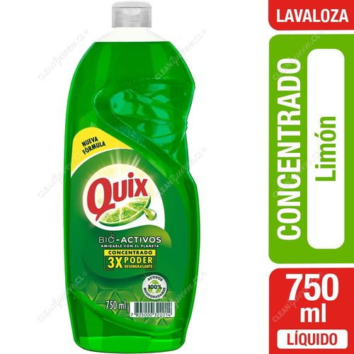 Lavaloza Bio Activos Quix Concentrado Limón 750 ml