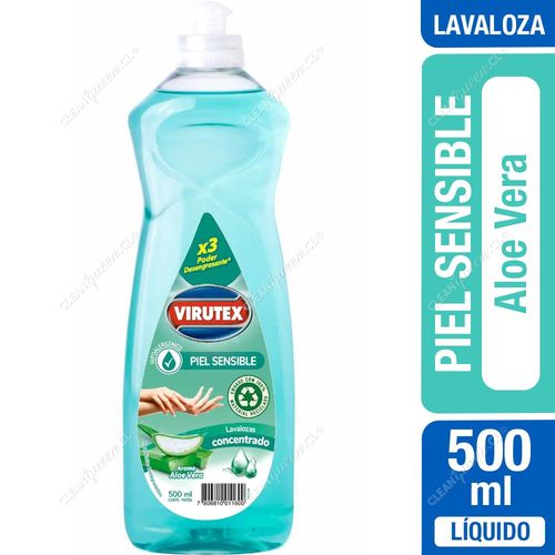 Lavaloza Piel Sensible Virutex Aloe Vera 500 ml