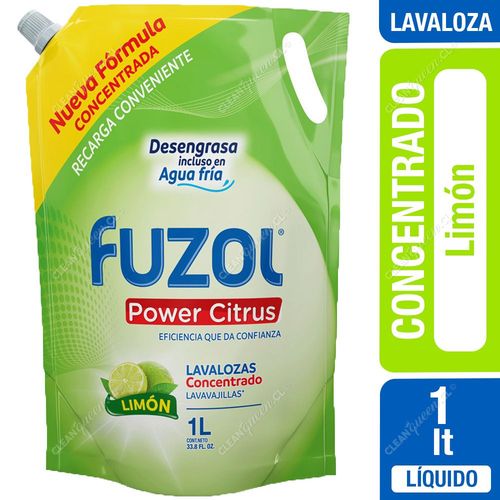 Lavaloza Power Citrus Concentrado Limón Fuzol 1 L