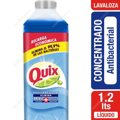 Lavaloza Quix Concentrado Antibacterial Recarga 1200 ml