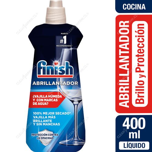 Lavavajilla Finish Abrillantador 400 ml