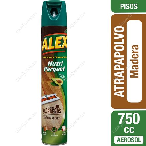 Limpiador Atrapapolvo Alex Piso Madera 750 cc