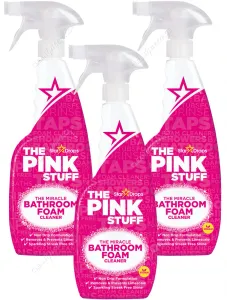 Limpiador Baño Espuma The Pink Stuff 3 x 750 ml