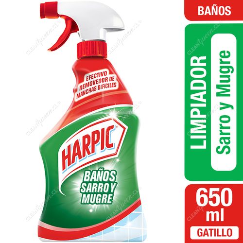 Limpiador Baño Harpic Sarro y Mugre 650 ml