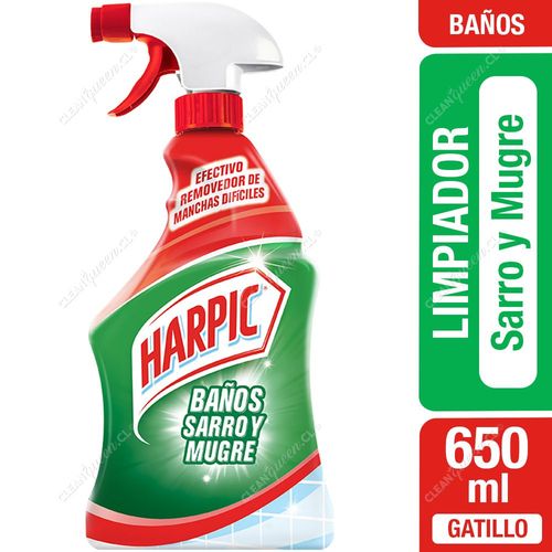 Limpiador Baño Harpic Sarro y Mugre 650 ml