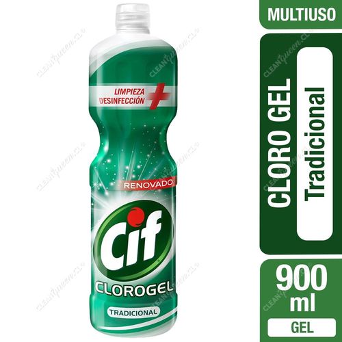 Limpiador Cloro Gel Cif Tradicional 900 ml