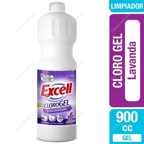 Limpiador Cloro Gel Excell Lavanda 900 cc