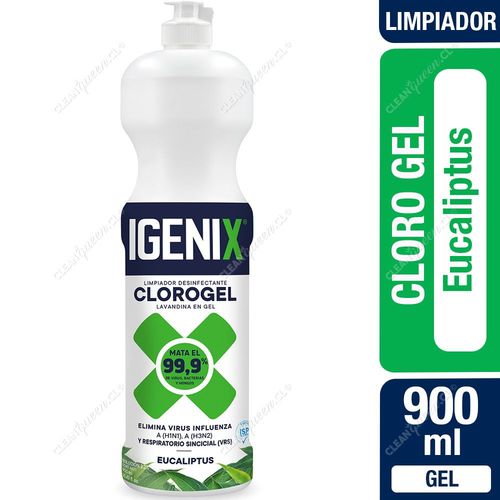 Limpiador Cloro Gel Igenix Eucaliptus 900 ml