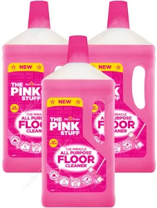 Limpiador Concentrado The Pink Stuff Pisos y Multiusos 3 x 1 L