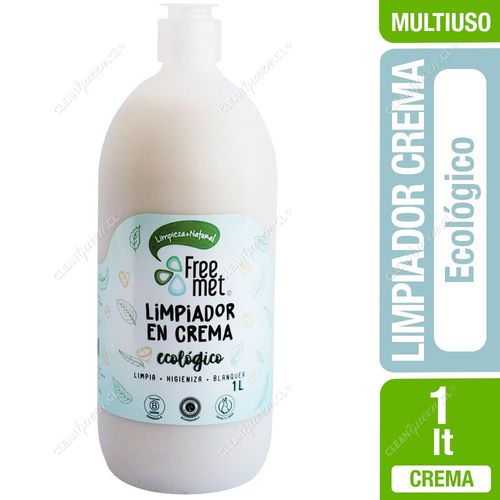 Limpiador Crema Ecológico Freemet 1 L