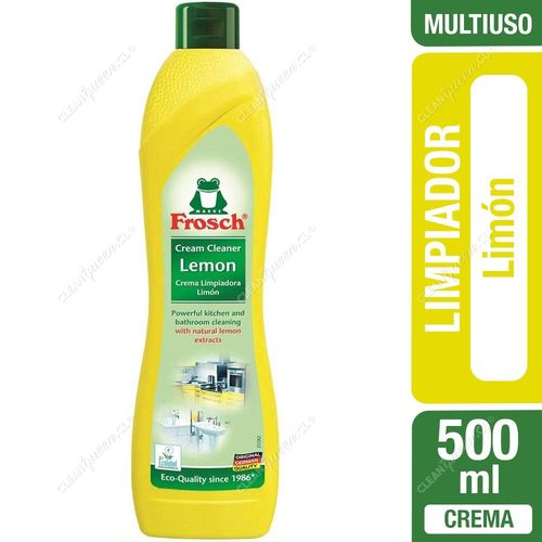 Limpiador Crema Limón Frosch 500 ml