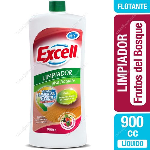 Limpiador de Piso Flotante Aroma Frutos del Bosque Excell 900 cc