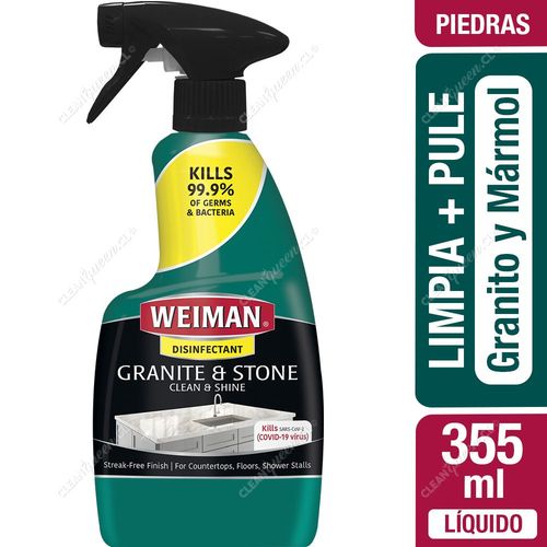 Limpiador Líquido Desinfectante Weiman Granito y Piedra 355 ml