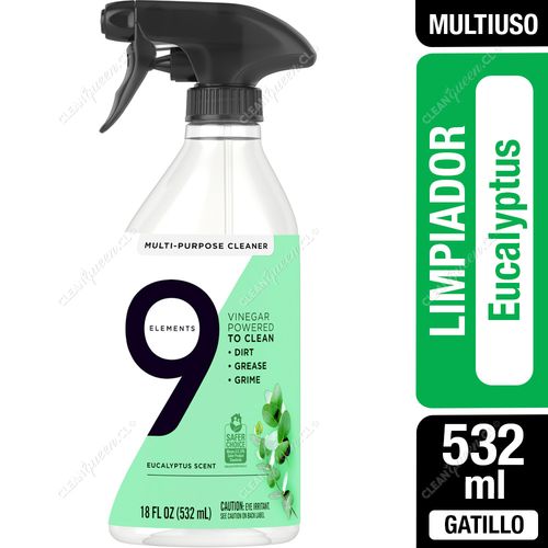 Limpiador Multiuso 9 Elements Eucalyptus 532 ml