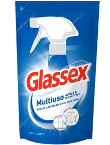 Limpiador Multiuso Glassex Doypack 420 ml