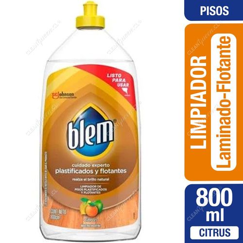 Limpiador Pisos Laminados y Flotantes Citrus 800 ml