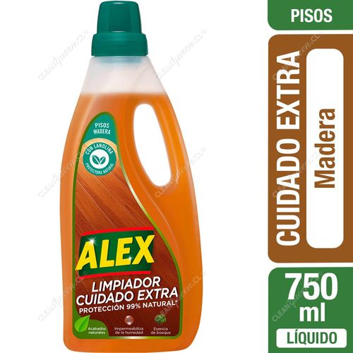 Limpiador Superior Alex Cuidado Extra Piso Madera 750 ml