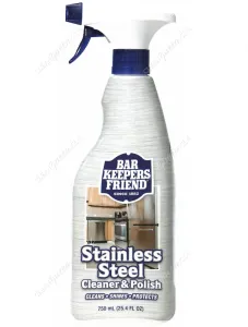 Limpiador y Pulidor Acero Inoxidable BKF Stainless Steel Cleaner & Polish Gatillo 750 ml