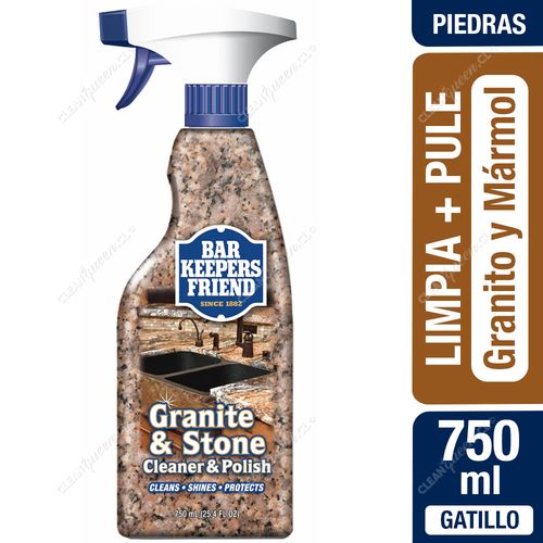 Limpiador y Pulidor Granito y Mármol BKF Granite & Stone Cleaner & Polish Gatillo 750 ml