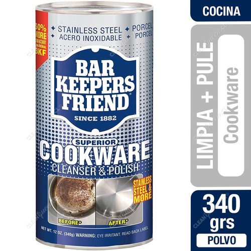 Limpiador y Pulidor Utensilios Cocina BKF Cookware Polvo 340 g