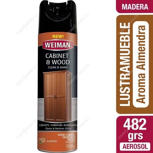 Lustra Muebles Aerosol Madera Weiman Almond 482 g