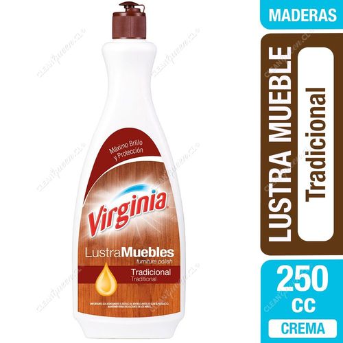 Lustra Muebles Crema Tradicional Virginia 250 cc