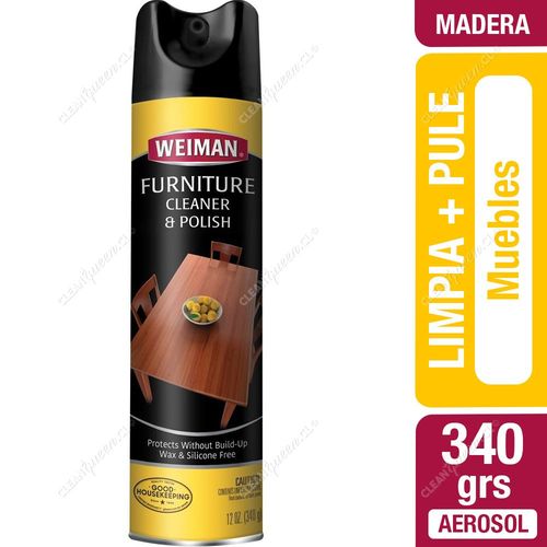 Lustra Muebles y Pulidor Aerosol Weiman Madera 340 g