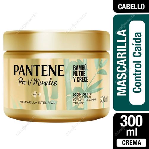 Mascarilla Capilar Pantene Bambú Control Caída 300 ml