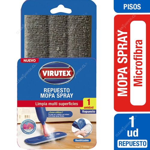 Mopa Microfibra Spray Virutex Repuesto 1 Unid