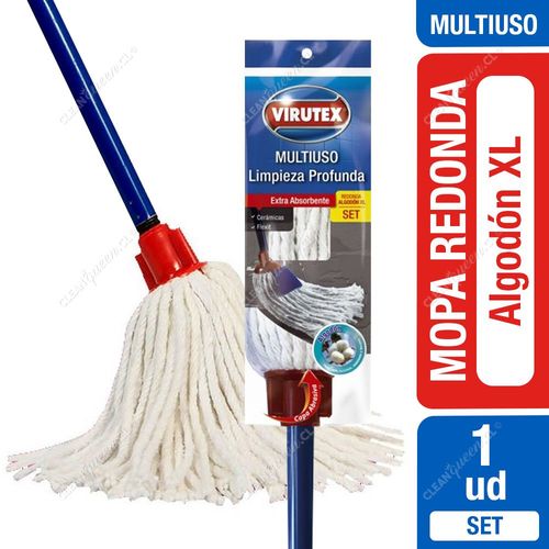 Mopa Redonda Multiuso Extra Grande Virutex Set