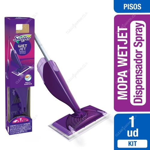 Mopa Swiffer Wet Jet Dispensador Spray Kit 1 Unid