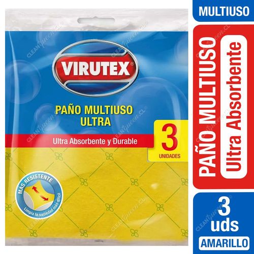 Paño Multiuso Ultra Virutex 3 Unid