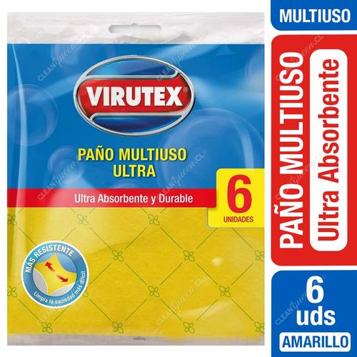 Paño Multiuso Ultra Virutex 6 Unid