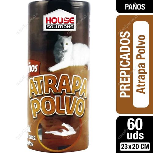 Paños Prepicados House Solutions Atrapa Polvo 60 Unid