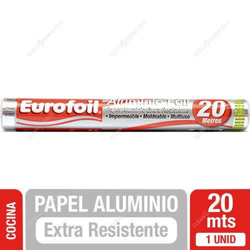 Papel Aluminio Eurofoil 20 mts